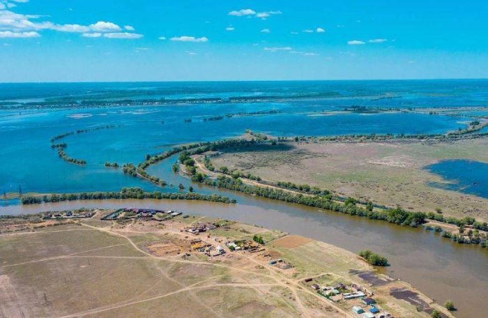 Оперативная сводка об уровне воды в реках Кигач и Шароновка на 28 апреля