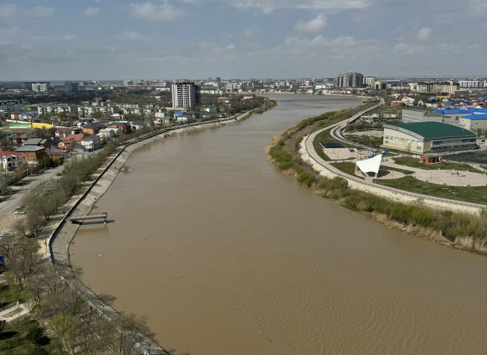 Оперативная сводка об уровне воды в реке Урал на 30 апреля 