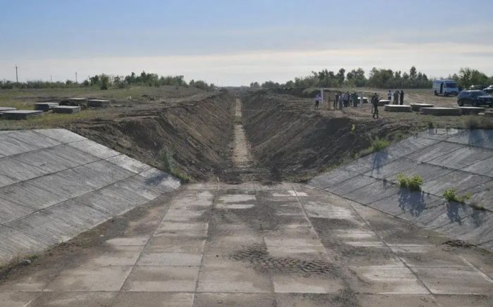 Пять лет не могут достроить канал Иртыш - Успенка в Павлодарской области