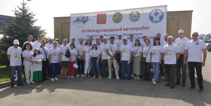 Участники международного автопробега прибыли в Атыраускую область