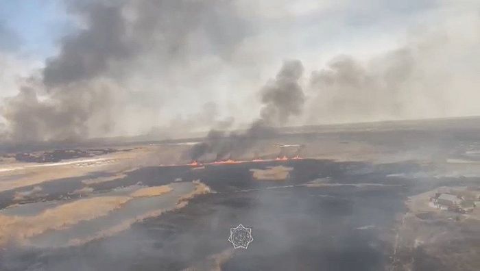 В Атырауской области сохраняется высокая пожарная опасность
