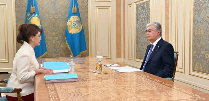 Президент принял министра культуры и информации Аиду Балаеву