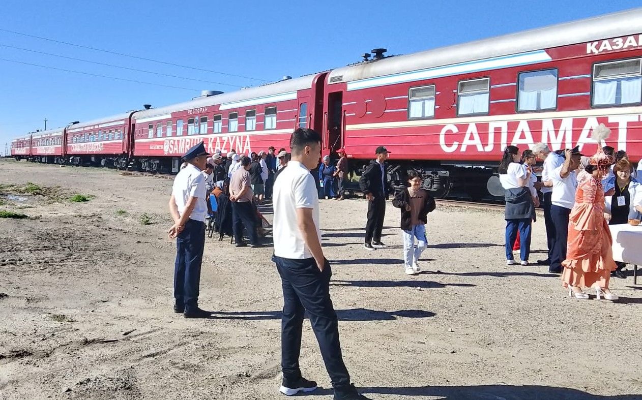 Медицинский поезд “Саламатты Қазақстан” прибыл в Жылыой — новости на сайте  Ак Жайык