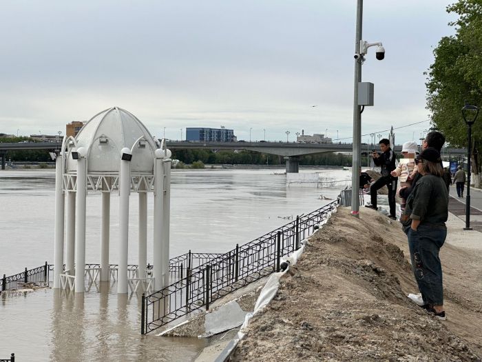 Оперативная сводка по уровню воды в Урале в Атырауской области