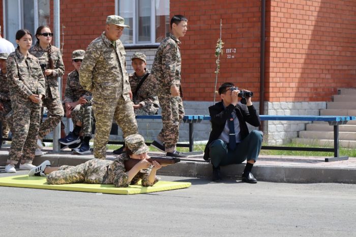 Айбын – 2024: Военно-патриотический сбор в Атырау собрал юных защитников