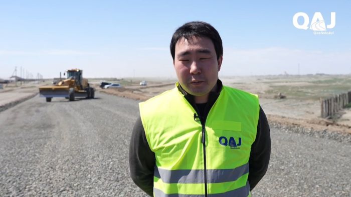 О ходе реконструкции автодороги Атырау - Астрахань