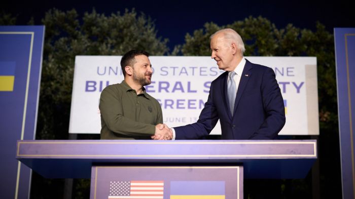 США и Украина подписали соглашение по безопасности сроком на 10 лет