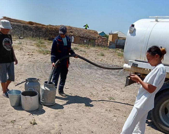 В аулах Атырауской области дефицит питьевой воды