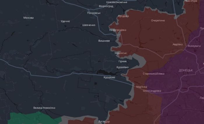 Россия начала обходить Покровск с юга. При этом формируются многочисленные котлы