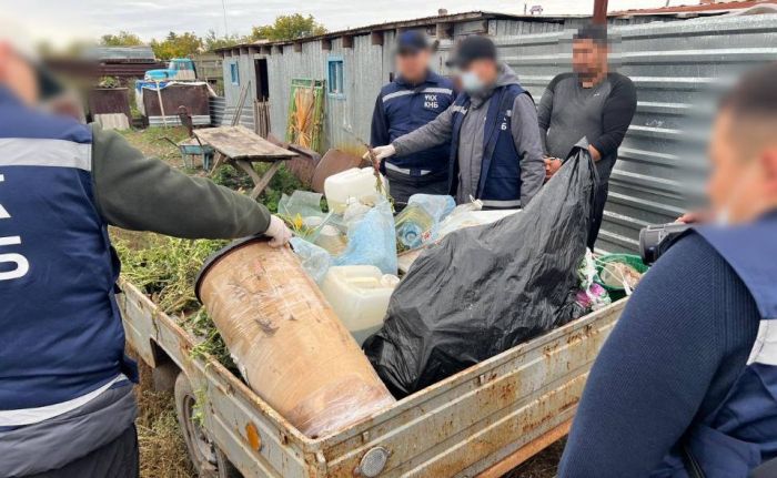 КНБ ликвидировал нарколабораторию в Акмолинской области