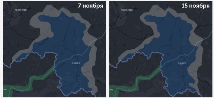 За неделю контрнаступления в Курской области Россия вернула контроль над 6% захваченной территории