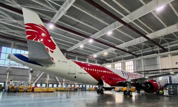 Парк воздушных судов авиакомпании FlyArystan пополнился новым самолётом А320