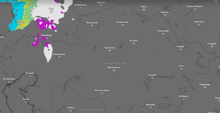 Погодные условия на республиканских трассах 
