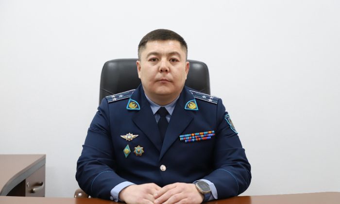 В департаменте полиции Атырауской области новый заместитель начальника 