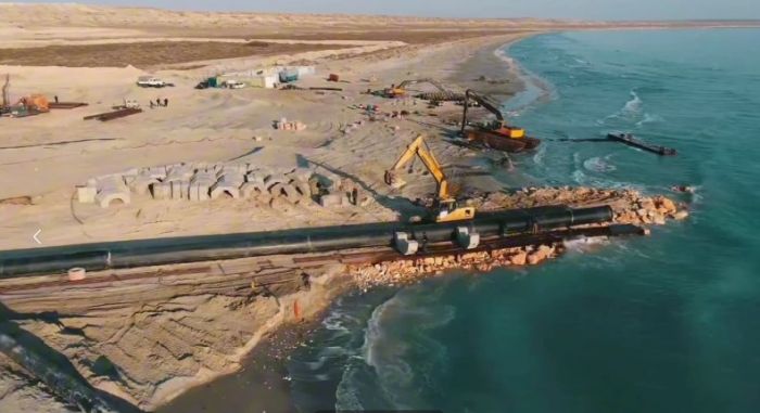 Опреснительный завод в Кендерли введут в эксплуатацию в мае 2025 года 