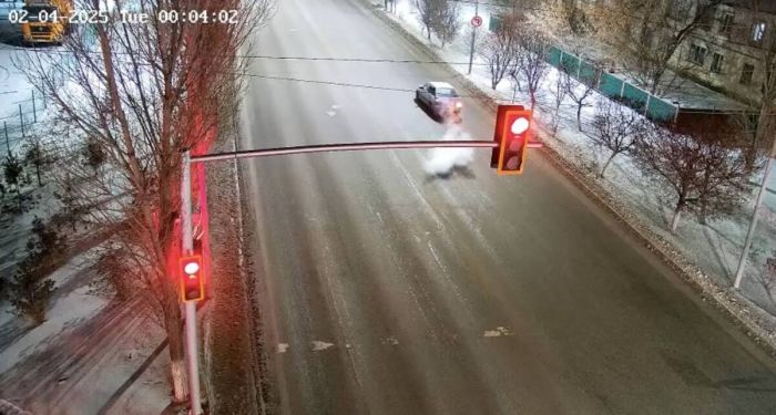 Акмолинец угнал машину необычным способом