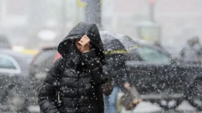 Осадки в виде мокрого снега и дождя прогнозирует Казгидромет 