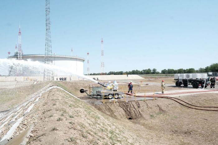 Объект КТК подвергся атаке БПЛА