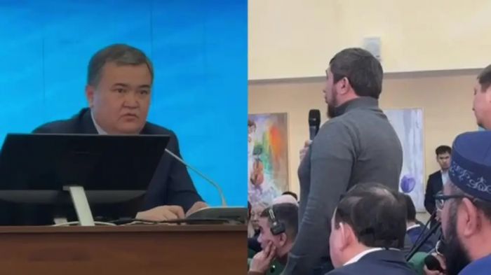 «Полиция здесь. Этого персонажа привлечь» - аким Астаны пригрозил застройщику при жителях