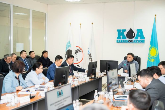 Глава КМГ провёл производственное совещание в ТОО «Казахойл Актобе»