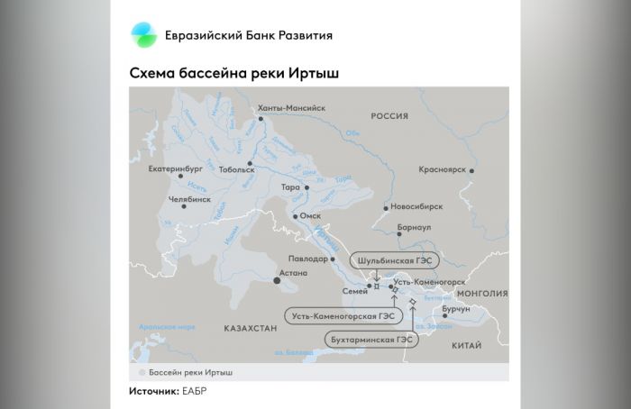Проблемы Иртыша требуют действий Казахстана, Китая и России
