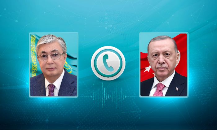 Токаев провёл телефонный разговор с президентом Турции Реджепом Тайипом Эрдоганом