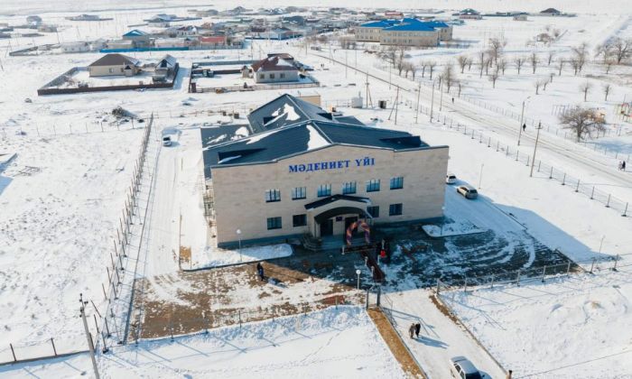 В Махамбете открылся долгожданный Дом культуры