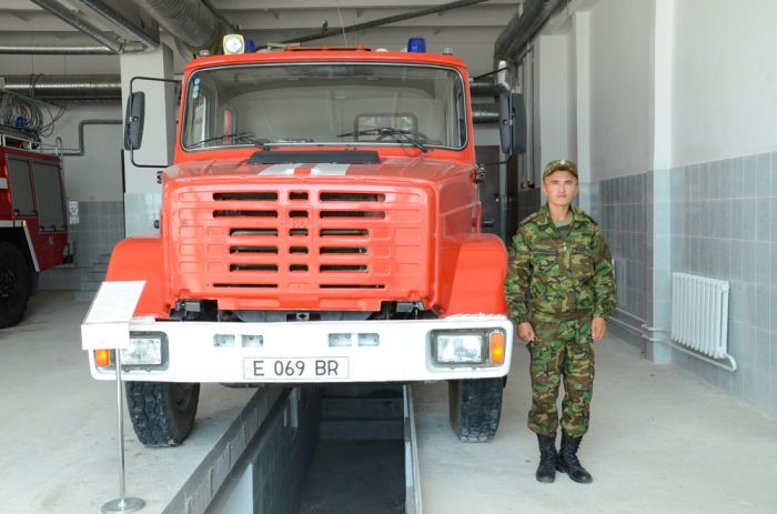 В Ганюшкино новое пожарное депо