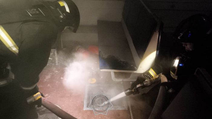 В СКО загорелось колесо электрички: эвакуация не понадобилась