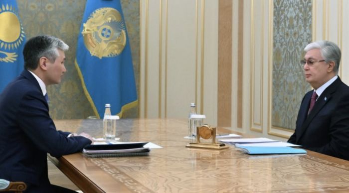 Глава государства принял акима области Улытау 