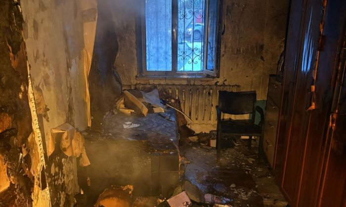 Пожар в Жилгородке: спасатели ликвидировали огонь, но не смогли спасти женщину