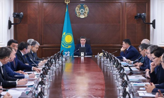 Премьер-министр Казахстана провел заседание по предотвращению паводков