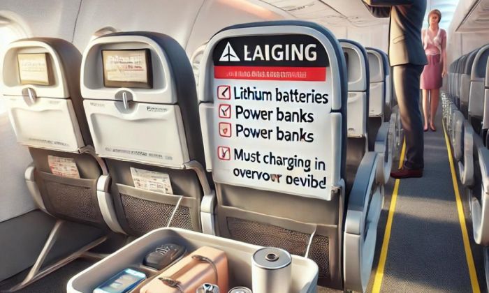 Air Astana усиливает контроль за перевозкой литиевых батарей на борту самолёта