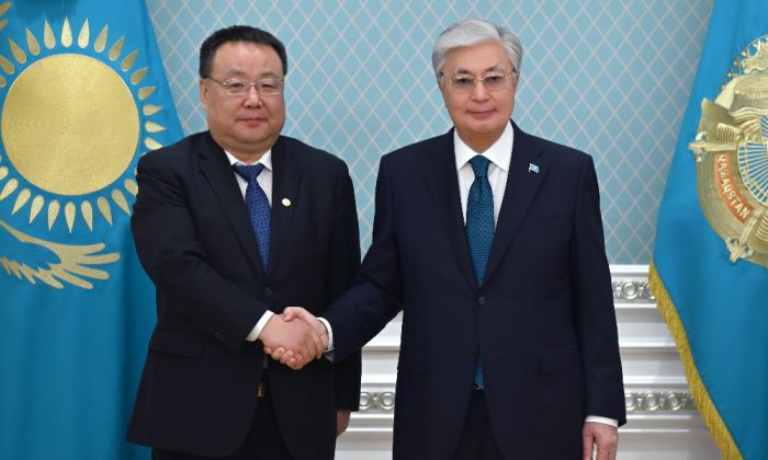 Касым-Жомарт Токаев принял генерального директора СNNC Шэнь Яньфэна