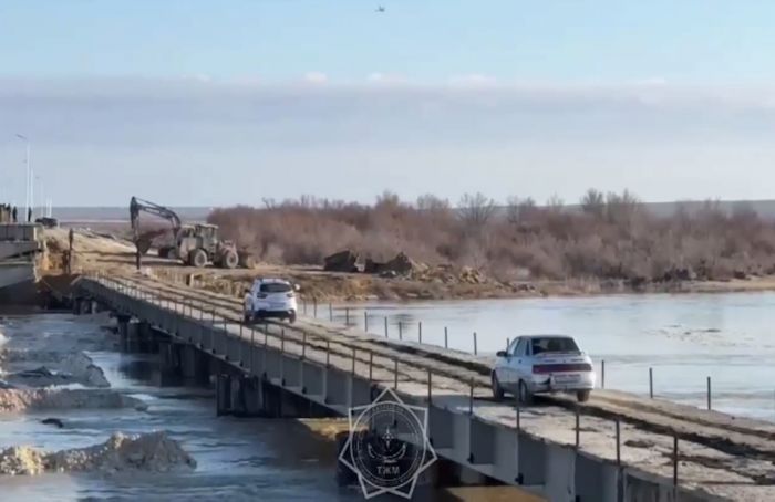В Актюбинской области открыли технический мост через Уил