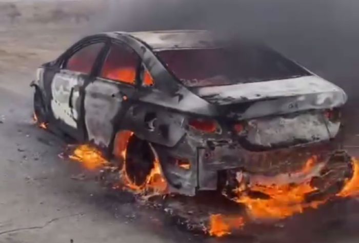 5 автомобилей сгорело за неделю в Атырауской области