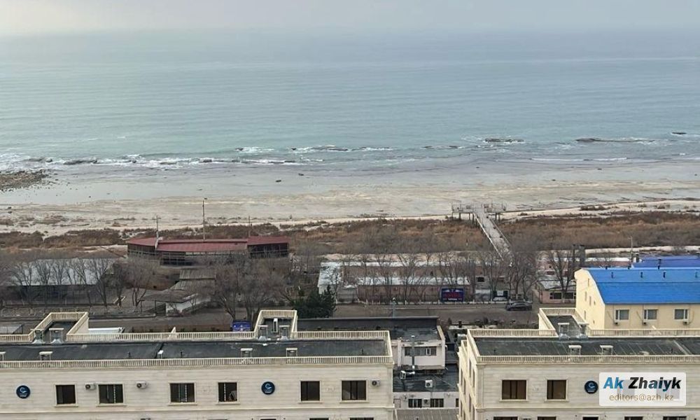 Набережная Каспийского моря в Актау