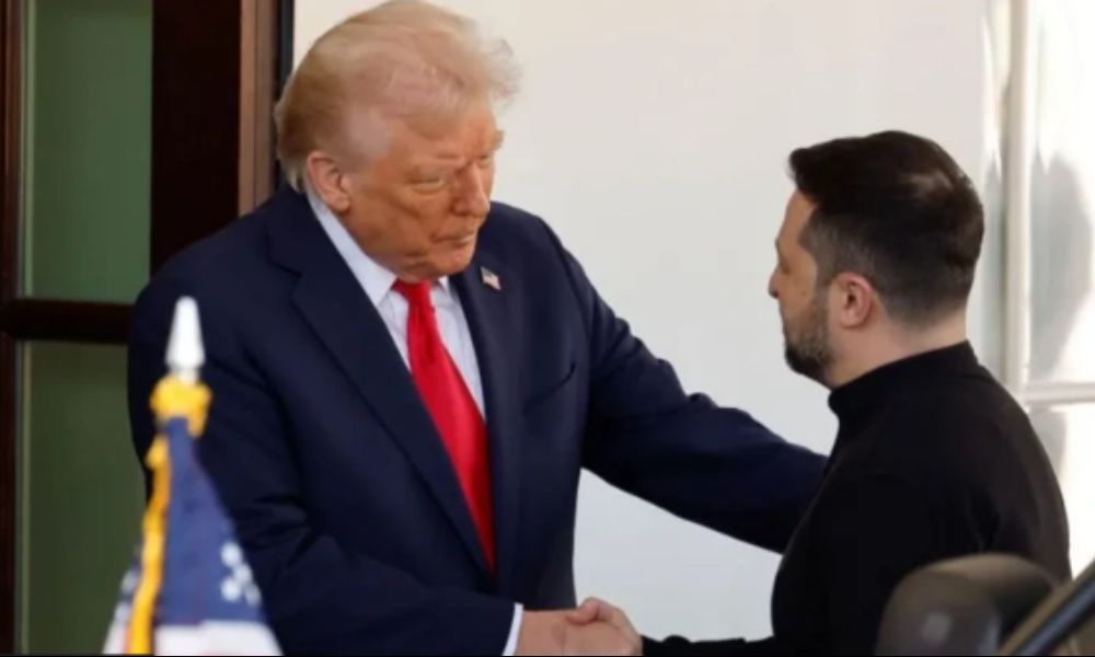 Дональд Трамп и Владимир Зеленский. Фото: BBC