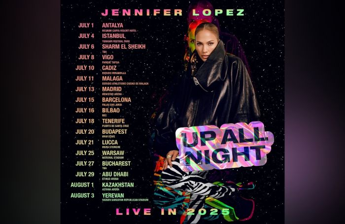 Дженнифер Лопес выступит в Казахстане летом 2025 года