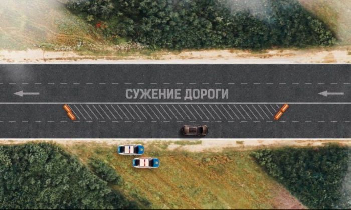 На трассах Казахстана начали сужать дороги ради безопасности