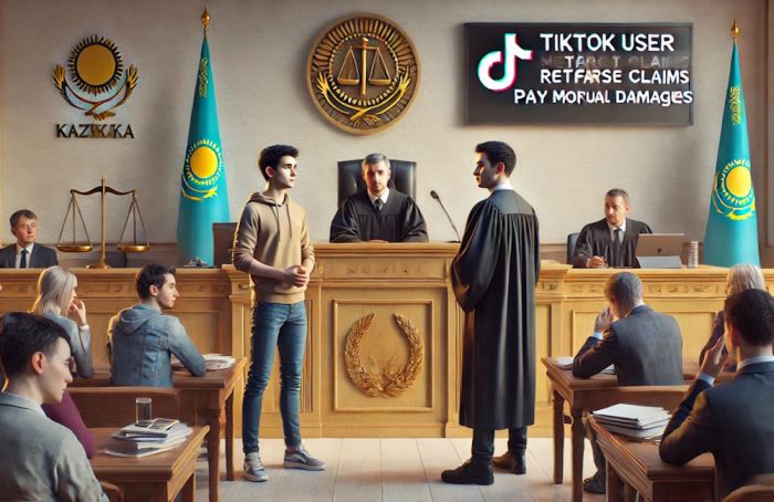 Суд в Астане обязал TikTok-ера опровергнуть клевету и выплатить 100 тыс. тенге