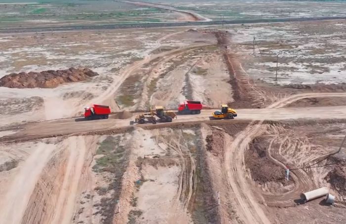 Реконструкция трассы Атырау – Астрахань: завершающий этап начался