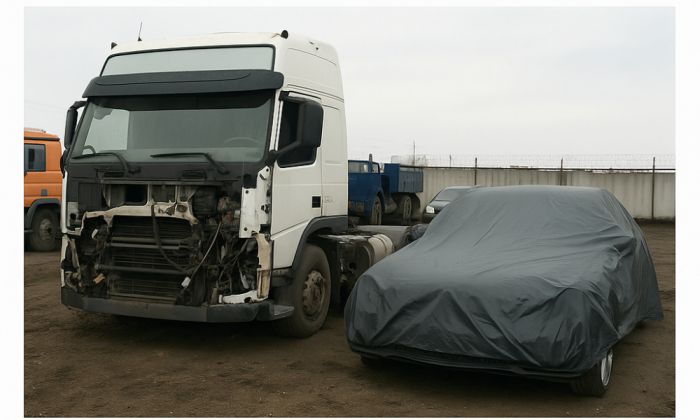 В Алматинской области разграбили конфискованный Volvo и «спрятали» Mercedes, подлежащий изъятию