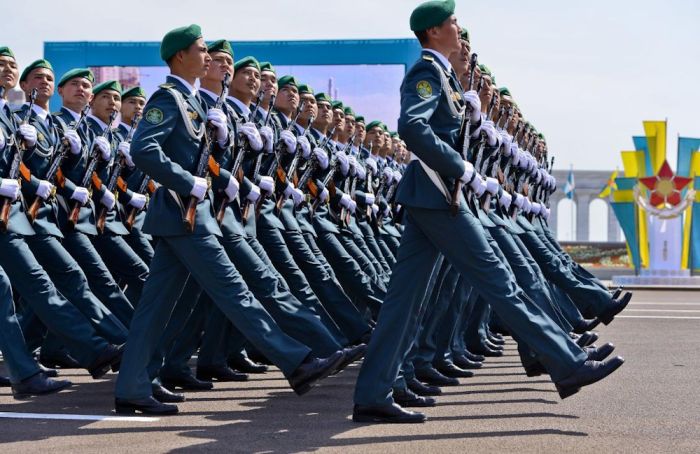 Где посмотреть военный парад в Астане 7 мая