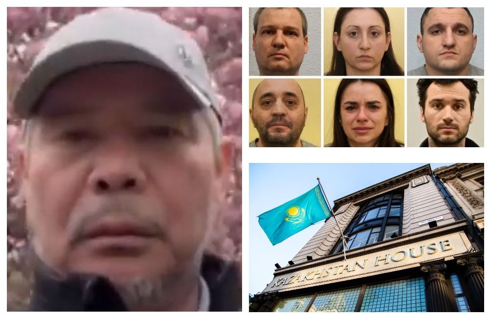 Бергей Рыскалиев, группа "Русева", здание посольства Казахстана в Великобритании, коллаж "АЖ" Бергей Рыскалиев, группа "Русева", здание посольства Казахстана в Великобритании, коллаж "АЖ"