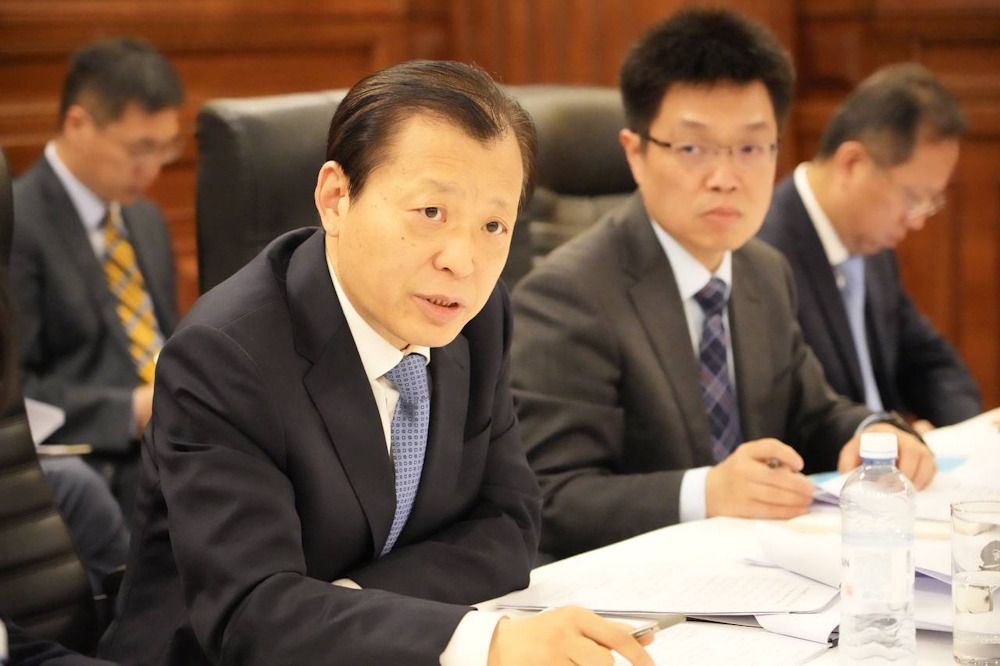 министр транспорта КНР Лю Вэй, фото пресс-службы министерства транспорта РК министр транспорта КНР Лю Вэй, фото пресс-службы министерства транспорта РК