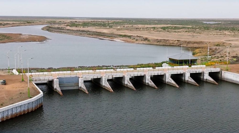 Кокаральская плотина, фото пресс-службы министерства водных ресурсов Кокаральская плотина, фото пресс-службы министерства водных ресурсов