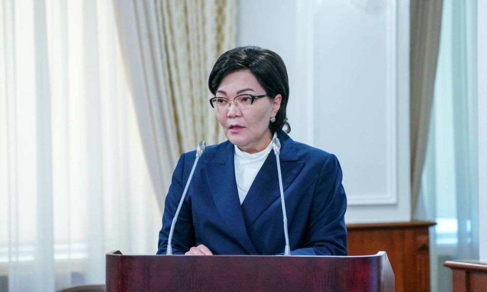 министр труда и социальной защиты населения Светлана Жакупова министр труда и социальной защиты населения Светлана Жакупова