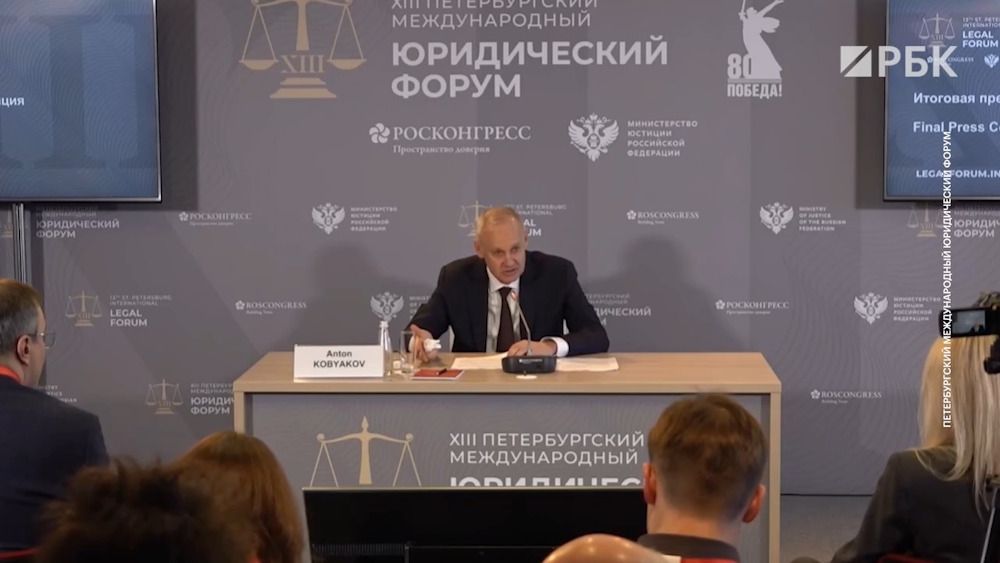 советник президента РФ Антон Кобяков, стоп-кадр видео