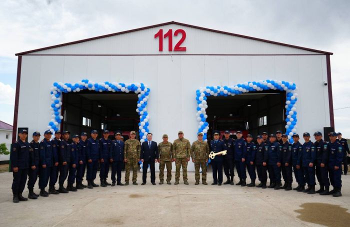 В селе Тасшагыл открыли пожарное депо